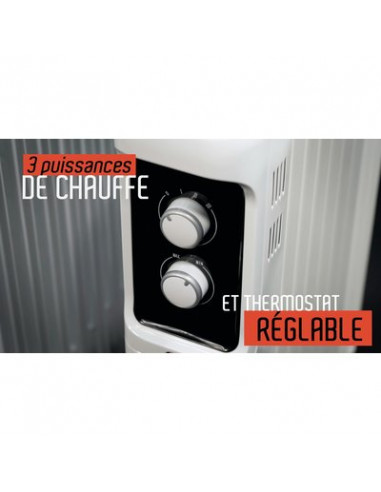 RADIATEUR HUILE 1500W VARMA CY51BB-7 1 500 W