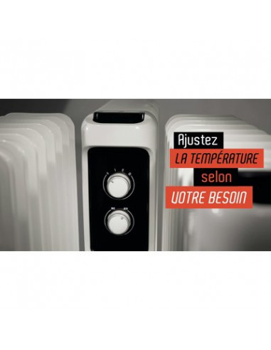 RADIATEUR HUILE 1500W VARMA CY51BB-7 1 500 W