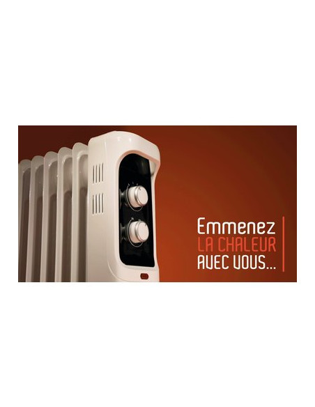 RADIATEUR HUILE 1500W VARMA CY51BB-7 1 500 W
