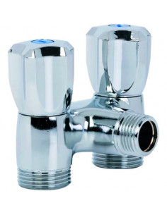 ROB DOUBLE EQUERRE CHROME 4MS SFERACO 1328004