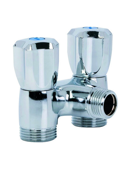 ROB DOUBLE EQUERRE CHROME 4MS SFERACO 1328004