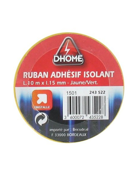 RUB.ISOLT VT/JAU 15MMX10M VRC DHOME W151-IT15-100GY - STICKER