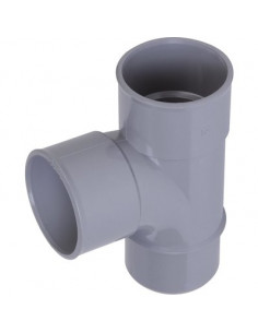 TE PIED DE BICHE PVC MFF 40 NICOLL TH188MF