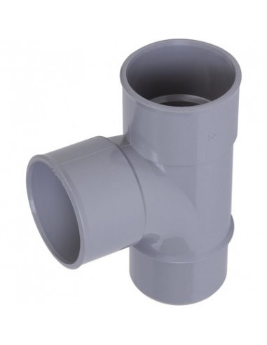 TE PIED DE BICHE PVC MFF 50 NICOLL TJ18