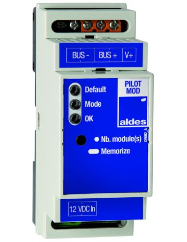 Module principal PILOT MOD du système de régulation de débit sous avis technique ALDES 11017150