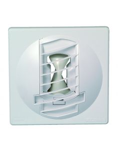Bouche Autoréglable BapCOLOR 30/90 m3/h D.116 mm Blanc ALDES 11019145