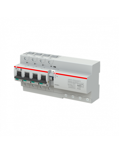 Disjoncteur Différentiel DS800P 4P 125A Cbe B 1A Type A Sélectif 2CCG001327R0001 ABB G151796