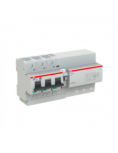 Disjoncteur Différentiel DS800P 3P 125A Cbe K 30mA Type A-APR immunisé 2CCG001345R0001 ABB G151818