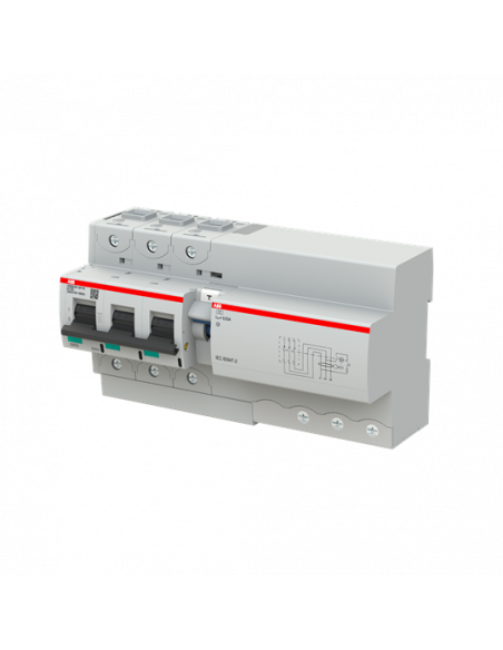 Disjoncteur Différentiel DS800P 3P 125A Cbe K 30mA Type A-APR immunisé 2CCG001345R0001 ABB G151818
