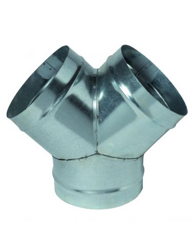 Culotte simple galva 90° Diamètre 160 mm ALDES 11093085