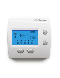 COMMANDE MURALE DIGITALE 2 ZONES THERMOR 400422