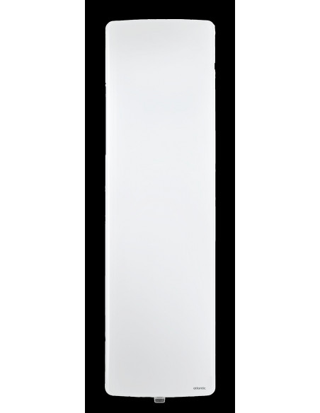 Radiateur verre connecté Verali vertical 2000W blanc brillant ATLANTIC 507657