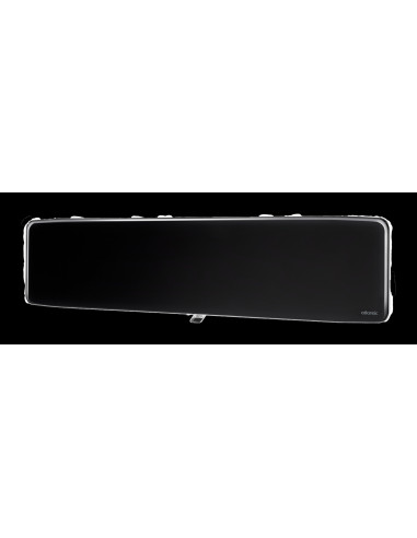 Radiateur verre connecté Verali plinthe 1500W noir brillant ATLANTIC 507664