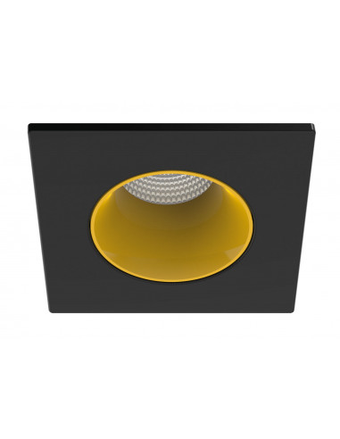 COLLERETTE EF8 NOIR/DORE CARREEF8 , ARIC 11043