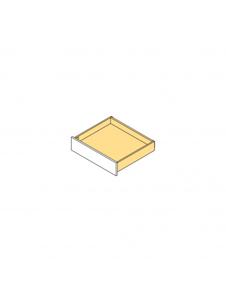 Kit de tiroir pour cuisine et salle de bain Vertex de hauteur 93 mm avec panneaux incluses EMUCA 3173112