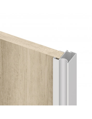 Système coulissant armoires 2 portes roulement inférieur Placard 74 profils Wave fermeture amortie EMUCA 6031312