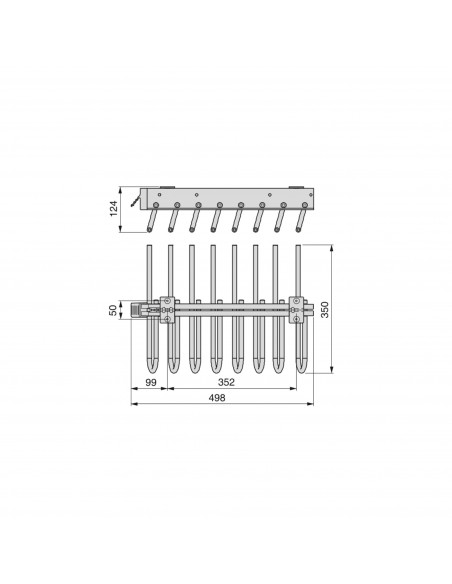 Porte-pantalons extractible EMUCA 6923413