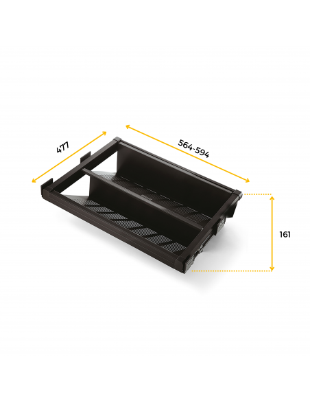 Range-chaussures extractible Moka EMUCA 6936013
