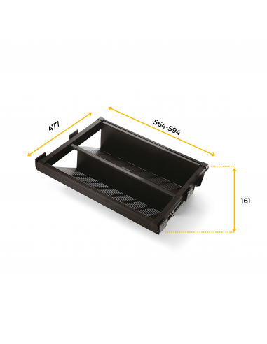 Range-chaussures extractible Moka EMUCA 6936013