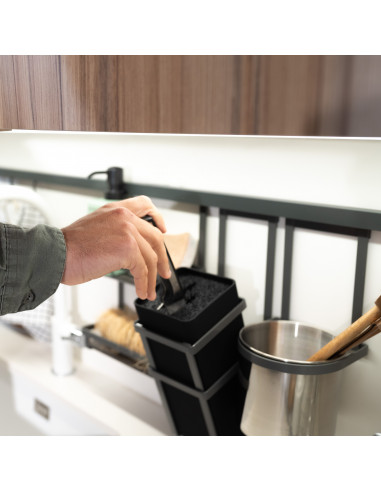 étagère pour pots à épices Titane EMUCA 8964735