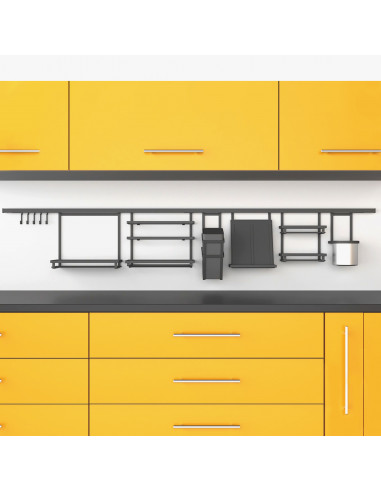 Porte-couverts de cuisine Titane EMUCA 8965035