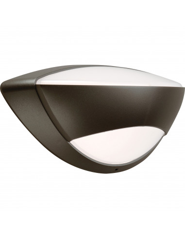 Lips bandeau E27 LED 500lm 3000K gris 7039 L'EBENOID 076677