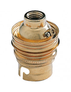 Douille acier laitonné B22 DB M11 EAN L'EBENOID 343311