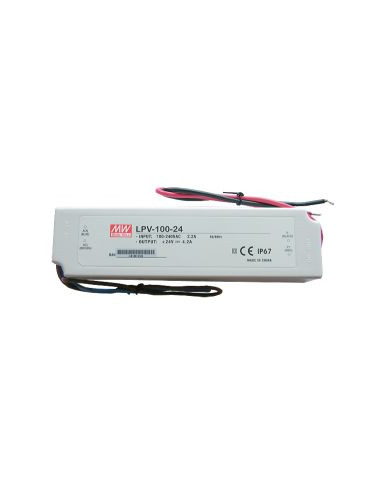 Alimentation led 24VDC 100W IP67 - 30 cm câble INTEGRATECH LPV-100-24