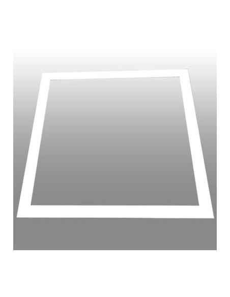 Cadre encastré pour panneau led 600x600 RAL9016 INTEGRATECH QTRF6060W