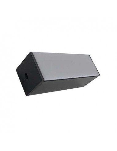 Profil SL Flat 25x25 noir 3m diff opale acc incl INTEGRATECH SLF2525B-O3