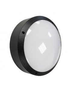 Lum led Sola 18W 3000K IP65 IK10 base noir INTEGRATECH SO183B