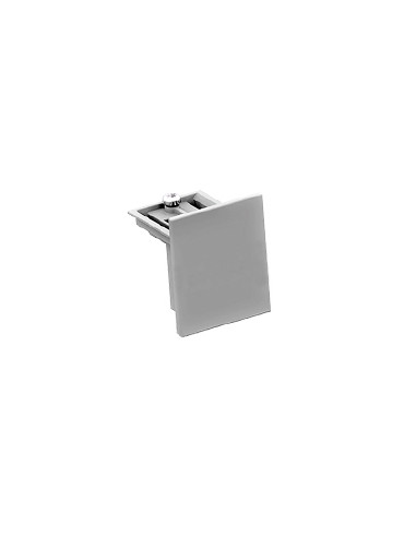 Embout pour rail universel 3ph blanc INTEGRATECH TRA3FECW
