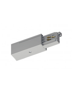 Alimentation gauche pour rail univ 3ph 7p blanc INTEGRATECH TRA3FPOWLW