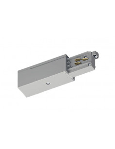 Alimentation droit pour rail univ 3ph 7p blanc INTEGRATECH TRA3FPOWRW