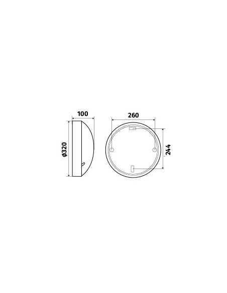 Axiome T2 2xE27 SSL HF AV blanc L'EBENOID 073052