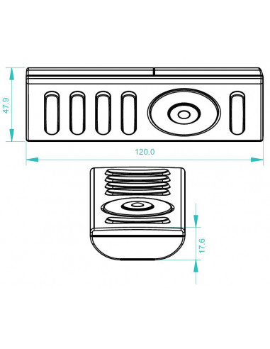 Kit sans fil mono-color basic 1 zone 24VDC 4x5A INTEGRATECH DIM-BASIC