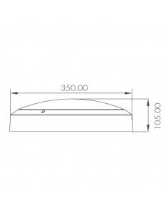Luminaire led Sola 28W 3000K IP65 IK10 INTEGRATECH SO283 2