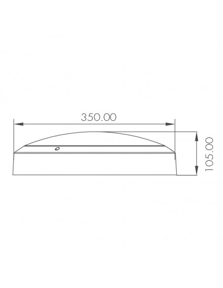 Luminaire led Sola 28W 4000K IP65 IK10 secours INTEGRATECH SO284EME