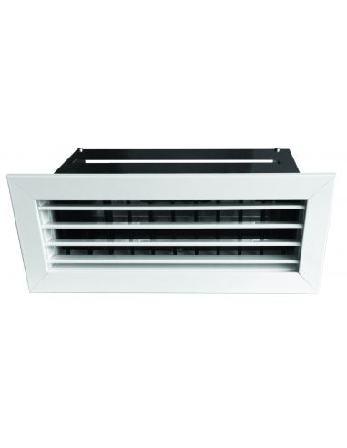 Bouche motorisée alimentation 12V Longueur 600 mm et hauteur 100 mm ALDES 35700017