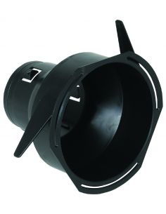 Manchette trident en plastique D80 vers D125 hauteur 127mm ALDES 11085343