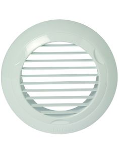 Grille plastique fixe BIP D 100 mm Blanc ALDES 11085064