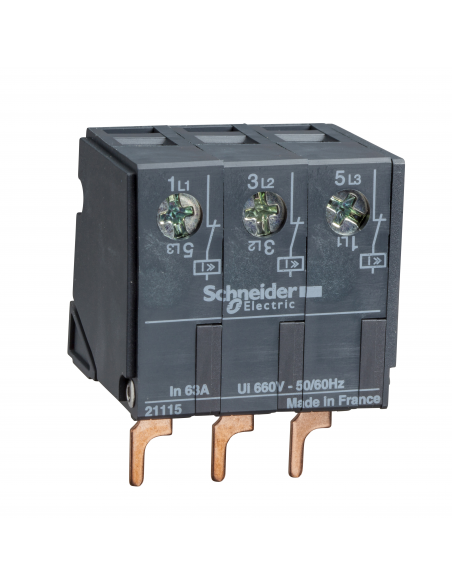 P25M bloc limiteur 63A SCHNEIDER 21115