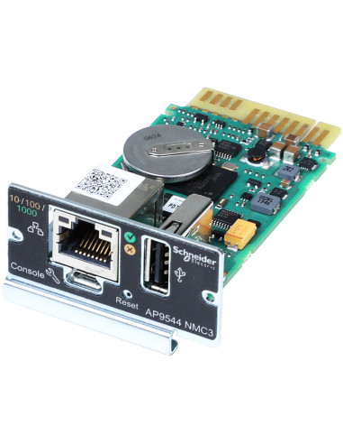 APC Carte de gestion de l'onduleur Carte de communication SNMP/WEB Easy UPS SCHNEIDER AP9544