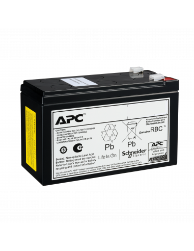 BATTERIE DE REMPLACEMENT VRLA TYPE 203 POUR ONDULEUR EASY UPS SRV/S TOUR 1 KVA APC SCHNEIDER APCRBCV203