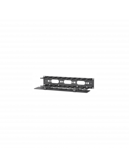 GESTIONNAIRE DE CÂBLES HORIZONTAL 2UX4P PROFONDEUR UN CÔTÉ AVEC CACHE APC SCHNEIDER AR8600A