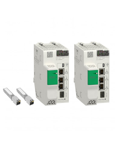 Kit M580 HSBY composé de 2X BMEH582040 + 2X 490NAC0100 SCHNEIDER BMEH582040K