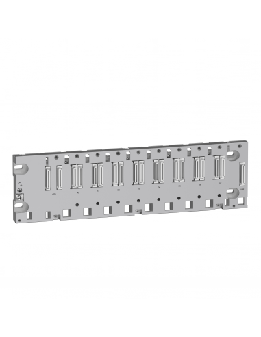 Rack 8 positions Ethernet + bus X pour M580 SCHNEIDER BMEXBP0800