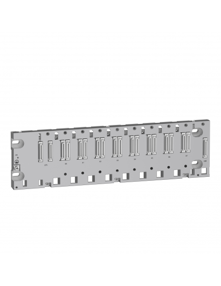 Rack 8 positions Ethernet + bus X pour M580 SCHNEIDER BMEXBP0800