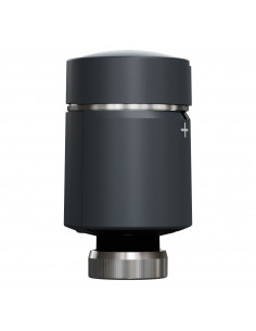 WISER TÊTE DE VANNE THERMOSTATIQUE CONNECTÉE LIAISON ZIGBEE ANTHRACITE SCHNEIDER CCTFR6101