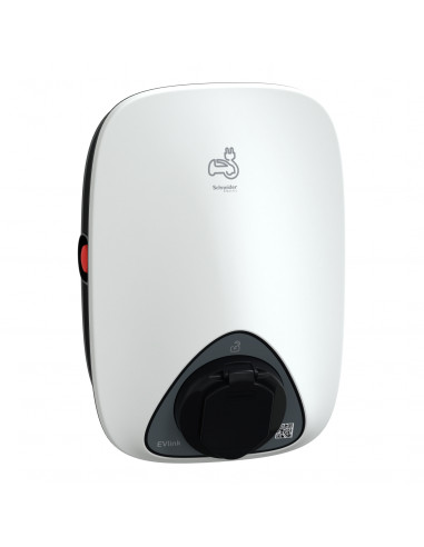 EVlink Home Smart 1Prise T2S 11 kW 16A avec capteur RDC-DD SCHNEIDER EVH4A11N4